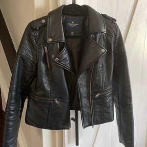 American Eagle Faux Leather Jacket